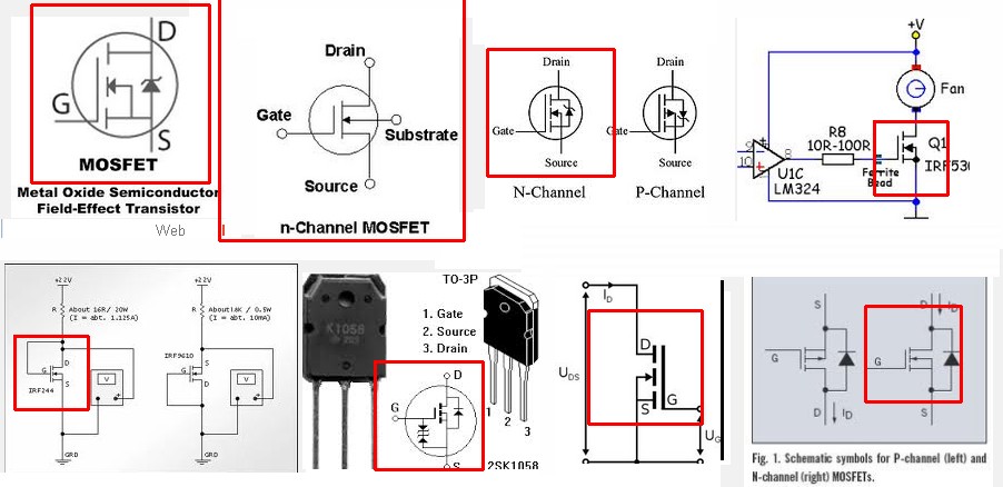 902x438 Mosfet Symbol - Drainage Drawing Symbols