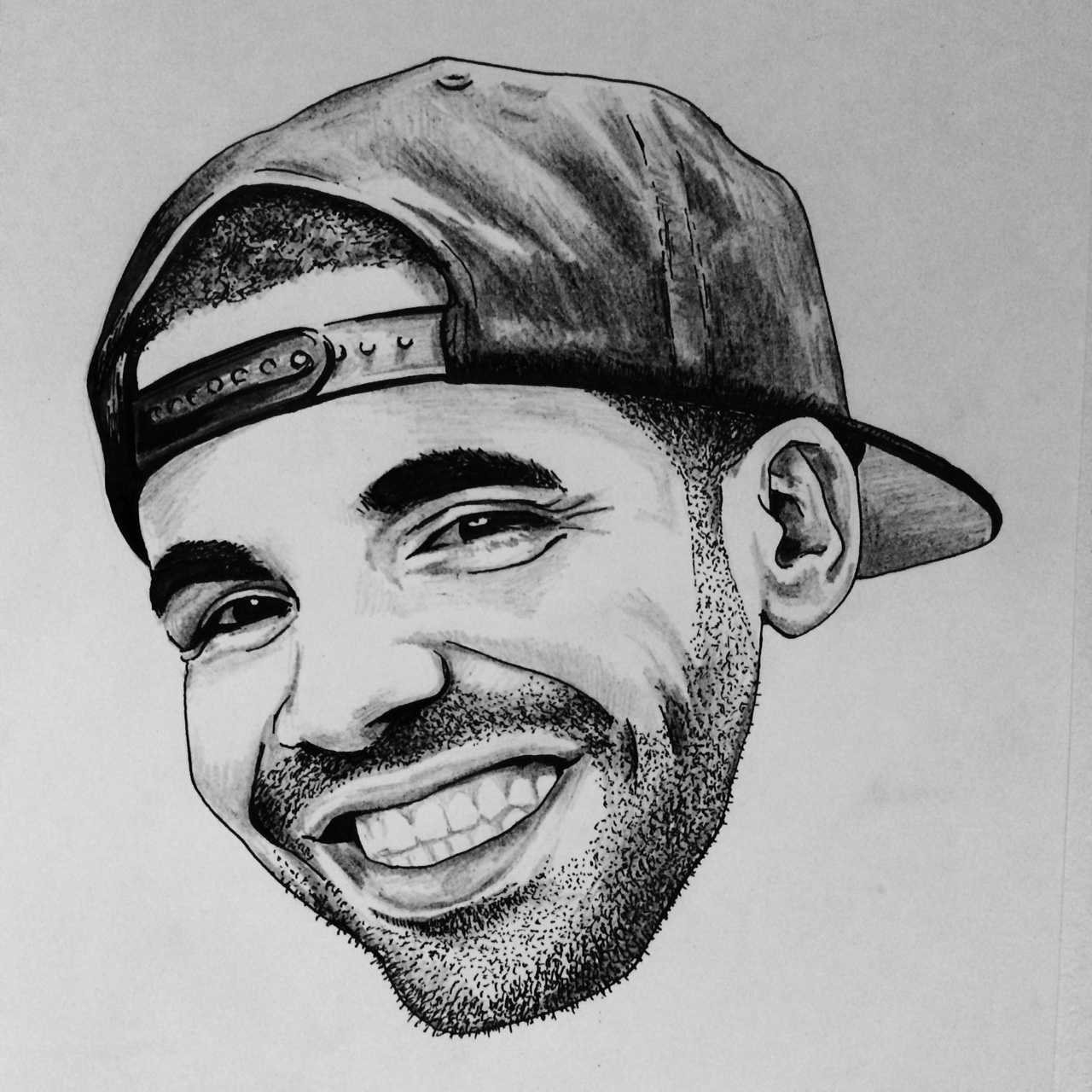 1280x1280 You Can Finally Draw On Drake's Face With This New Colouring Book - Drake Drawing
