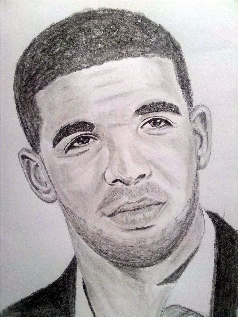 774x1031 Drake Drawing - Drake Drawing