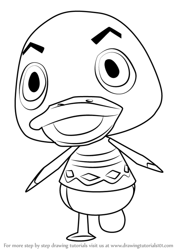 566x800 learn how to draw drake from animal crossing - Drake Drawing Easy