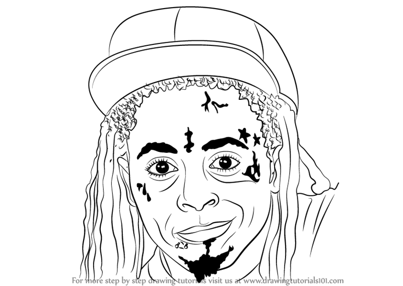 800x567 Learn How To Draw Lil Wayne - Drake Drawing Easy