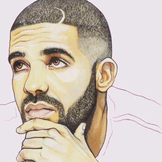 564x564 Pictures Of Easy Drake Drawing - Drake Drawing Easy