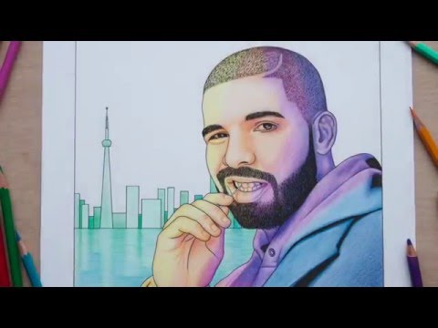 480x360 Drake Drawing Timelapse - Drake Drawing Pictures