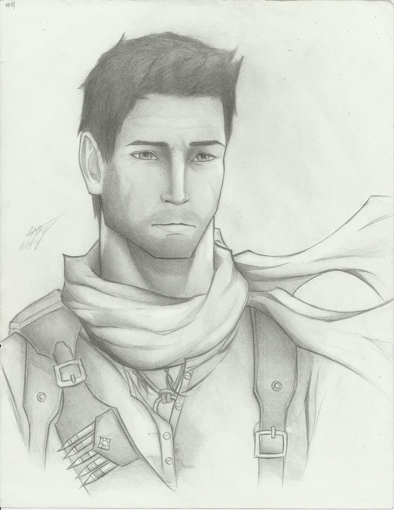 786x1017 Nathan Drake High Quality Drawing Drawing Skill - Drake Drawing Pictures