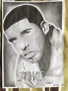 225x300 Original Drake Drawing, Size Ebay - Drake Drawing Pictures