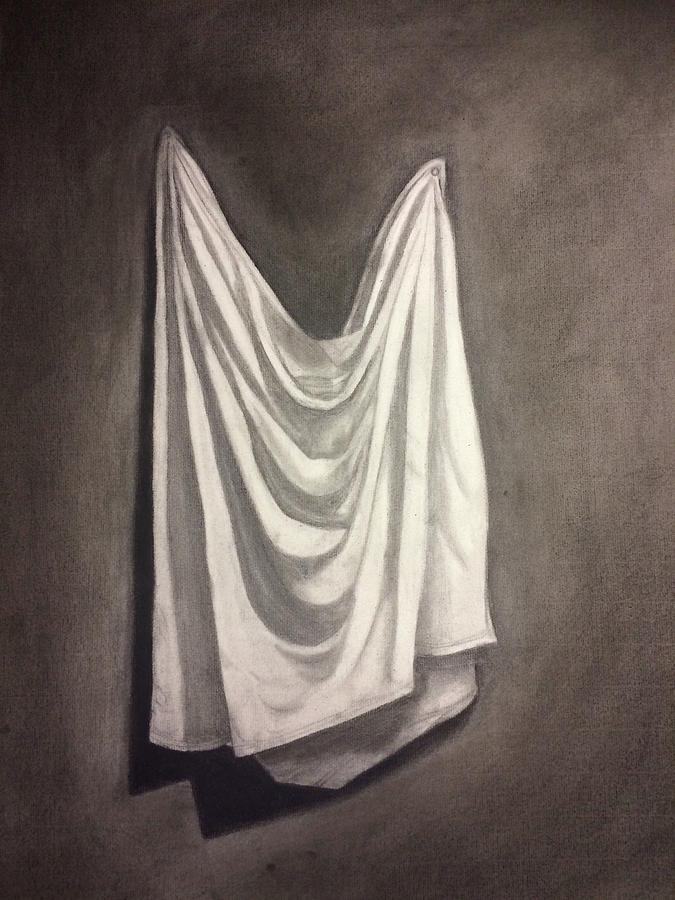 675x900 drapery study drawing - Drapery Drawing