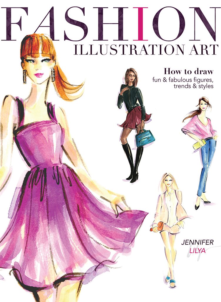 752x1024 Fashion Illustration Art How To Draw Fun Fabulous Figures - Draw Fashion Drawing