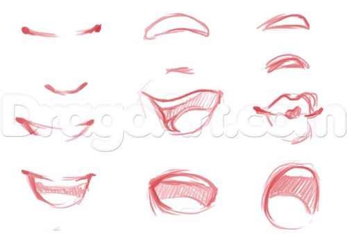 500x351 Mouths Uploaded - Drawing 101