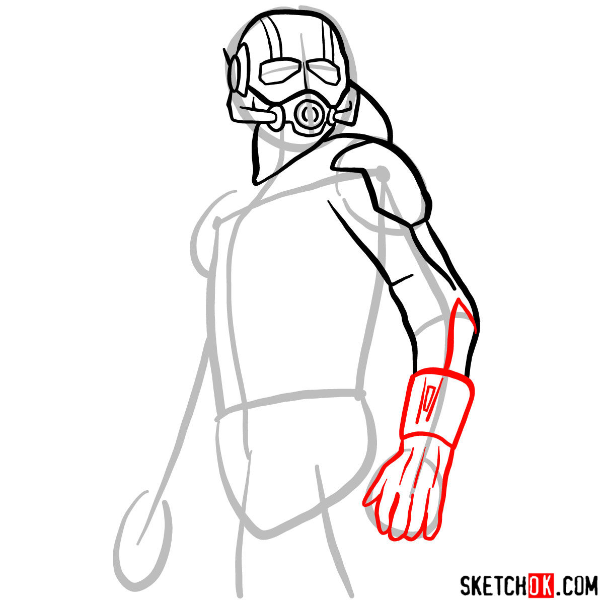 1200x1200 How To Draw Ant Man From Film - Drawing 2015