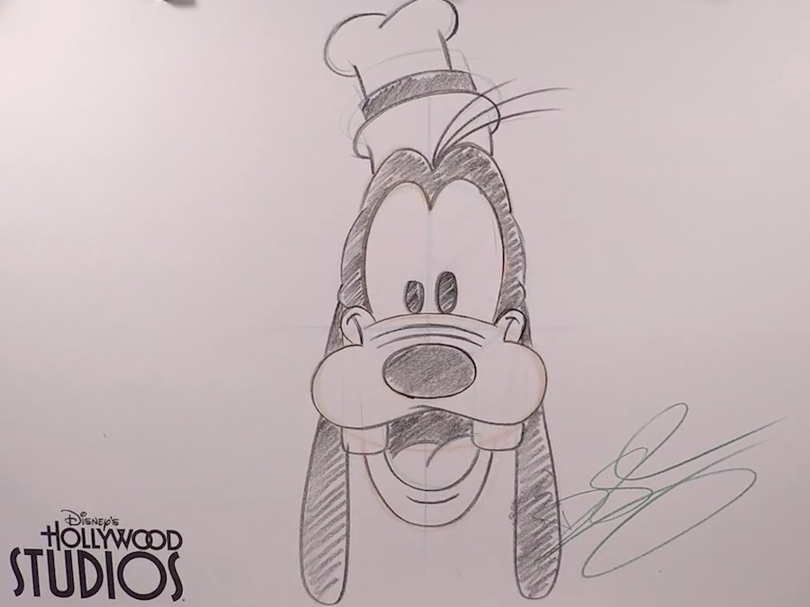 900x675 Learn To Draw Mickey's Pal, Goofy - Drawing 2015