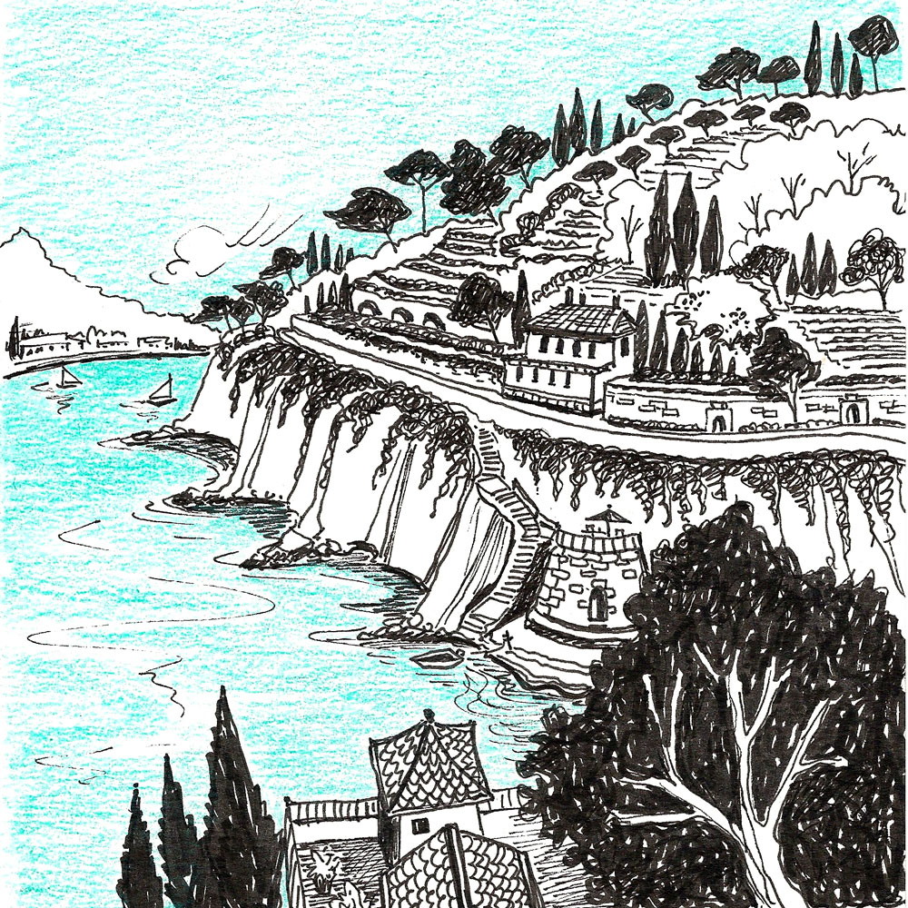 1000x1000 travel drawings laura wooten studio - Drawing 2015