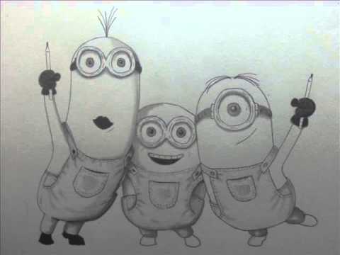 480x360 Drawing The Best Minions Official Trailer New Movie How - Drawing 2015
