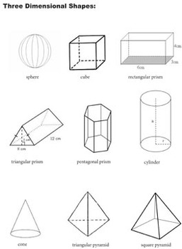 draw 3 dimensional shapes