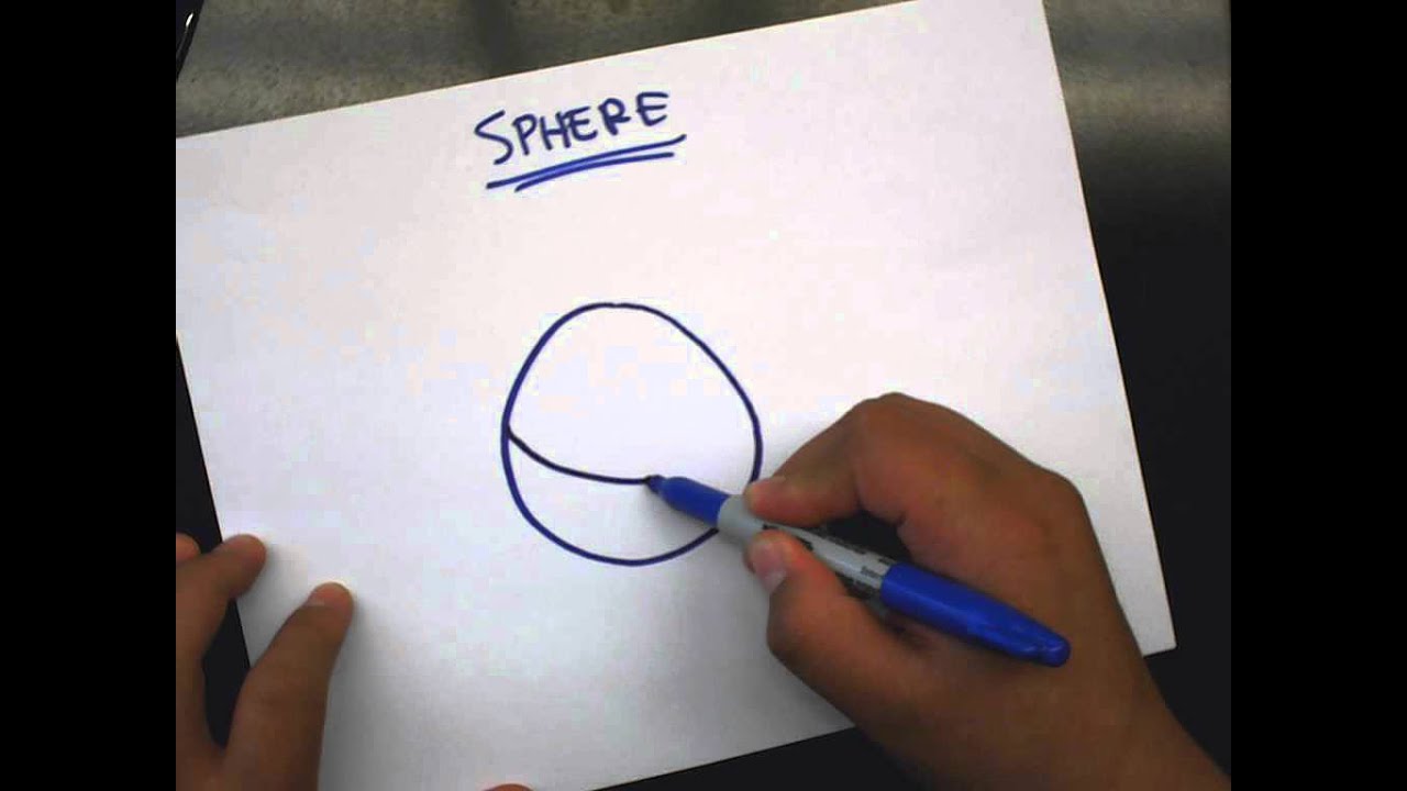 1280x720 Geometry Drawing Dimensional Shapes - Drawing 3 Dimensional Shapes