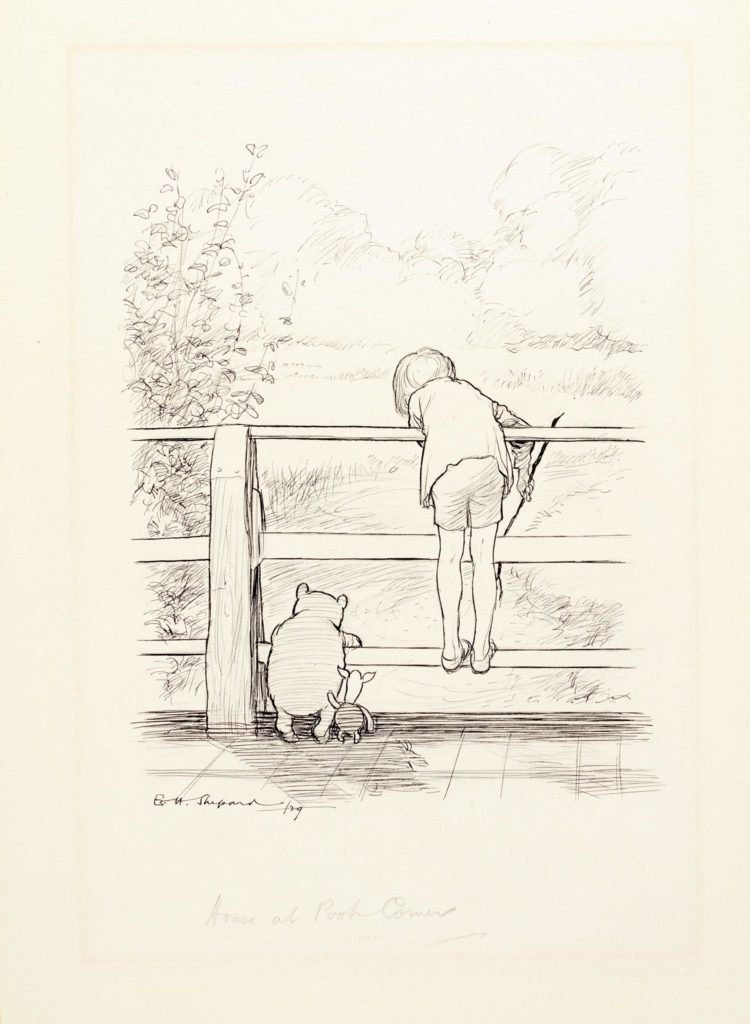 750x1024 A 'winnie The Pooh' Drawing Sets A New Auction Record For A Book - Drawing
