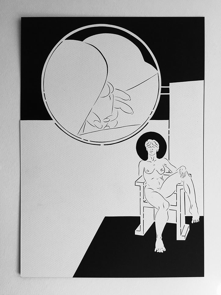 724x966 Peckham's Drawing A Blank Show Features Frank Lebon And Jack - Drawing A Blank