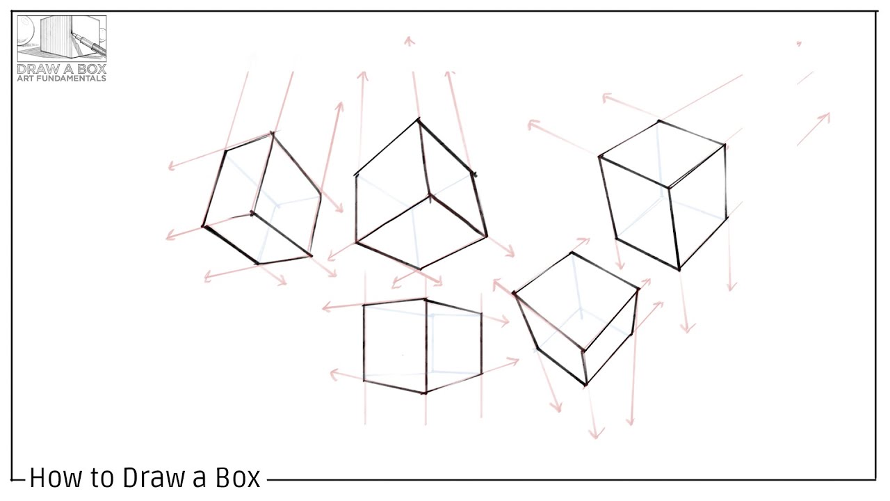 1280x720 How To Draw A Box - Drawing A Box
