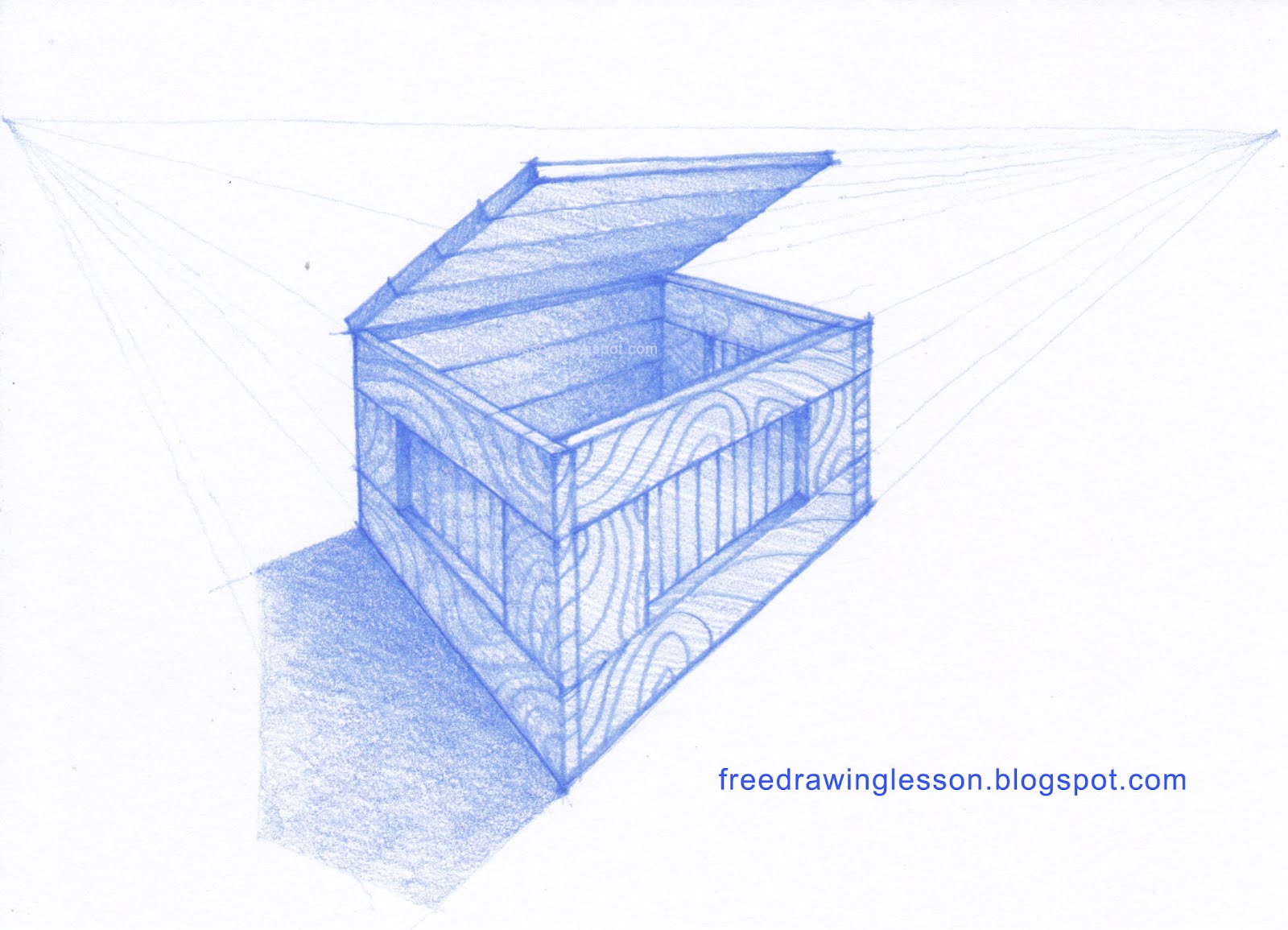 1600x1155 How To Draw A Box Learn To Draw - Drawing A Box