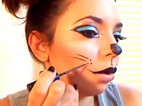 480x360 Kitty Cat! - Drawing A Cat Face For Halloween