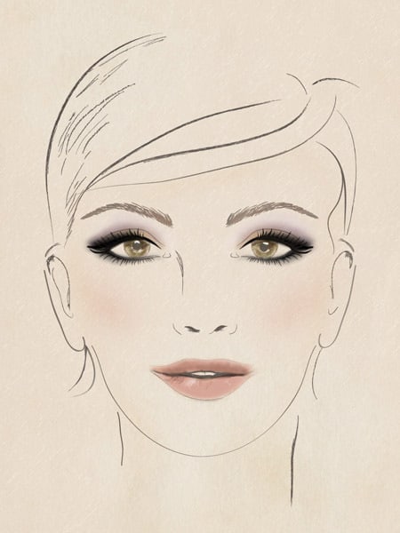450x600 Spooktacular Cat Eyes For Halloween Jane Iredale Mineral Makeup Blog - Drawing A Cat Face For Halloween