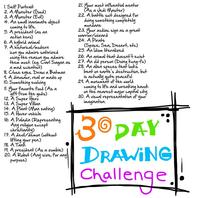 Drawing A Day Challenge