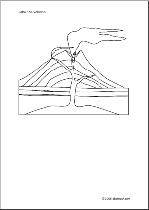 304x429 Diagram Volcano - Drawing A Diagram