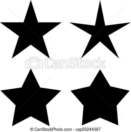 450x453 Five Pointed Star Icons Five Pointed Stars Icons Set - Drawing A Five Pointed Star