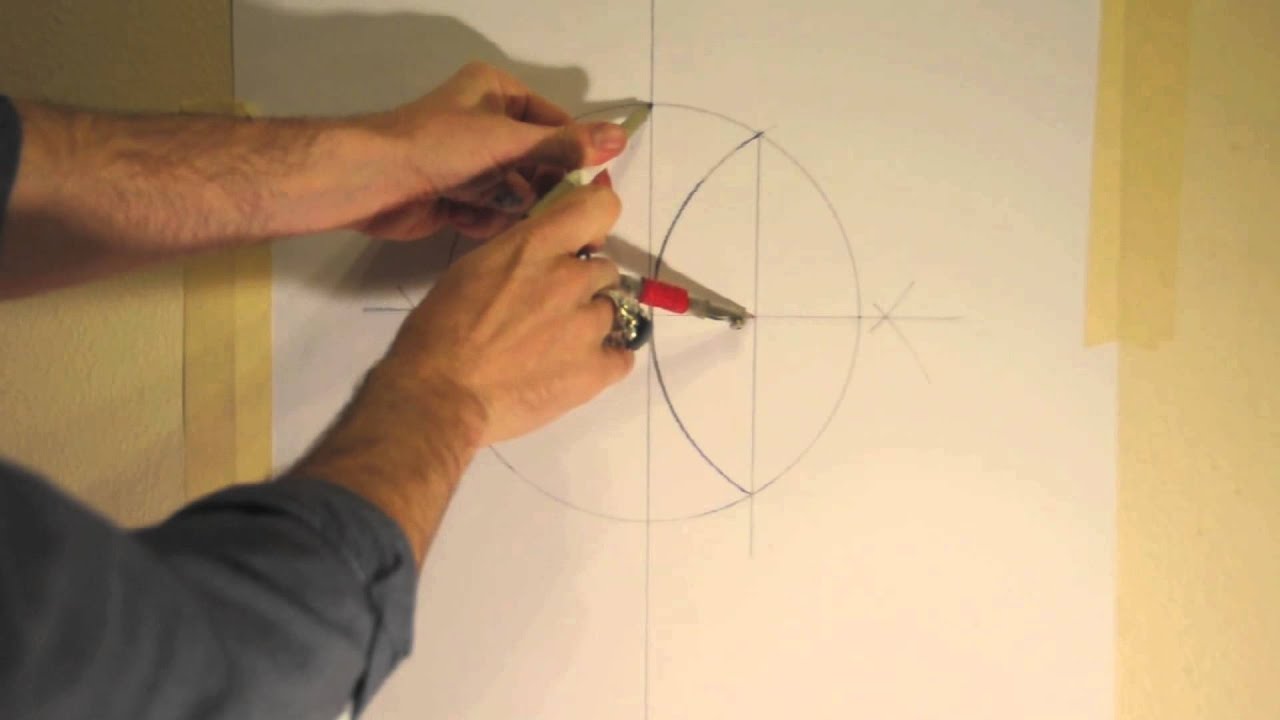 1280x720 Sacred Geometry How To Draw A Five Pointed Star - Drawing A Five Pointed Star