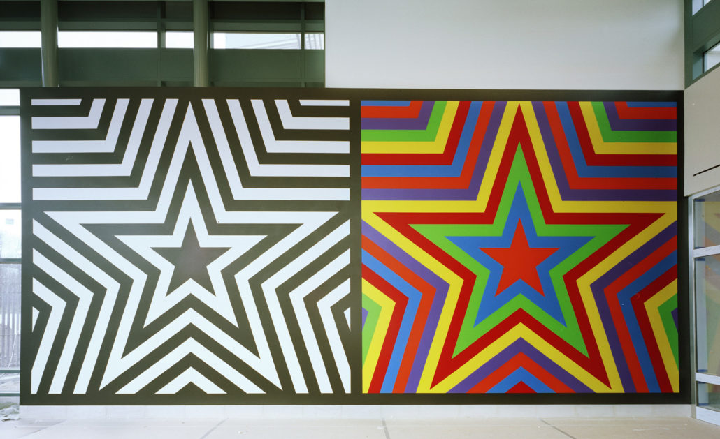 1030x629 Sol Lewitt, Wall Drawing - Drawing A Five Pointed Star