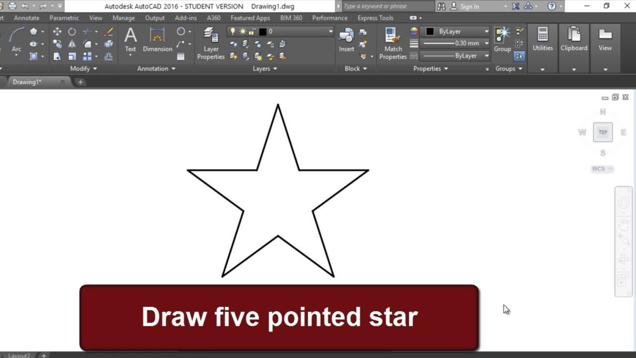 1280x720 Draw Five Pointed Star - Drawing A Five Pointed Star
