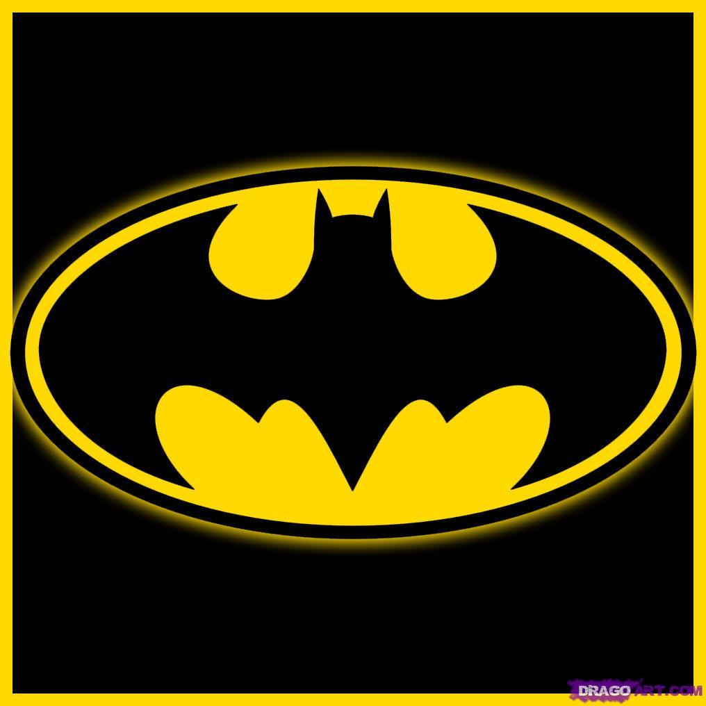 1016x1016 How To Draw Batman Logo, Step - Drawing A Logo Free