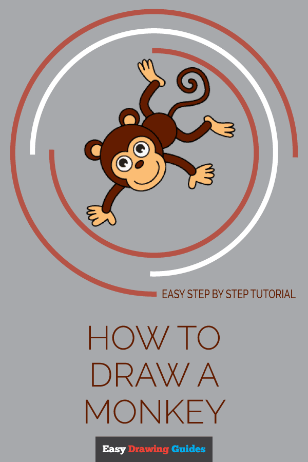 600x900 How To Draw A Cartoon Monkey In A Few Easy Steps Easy Drawing Guides - Drawing A Monkey
