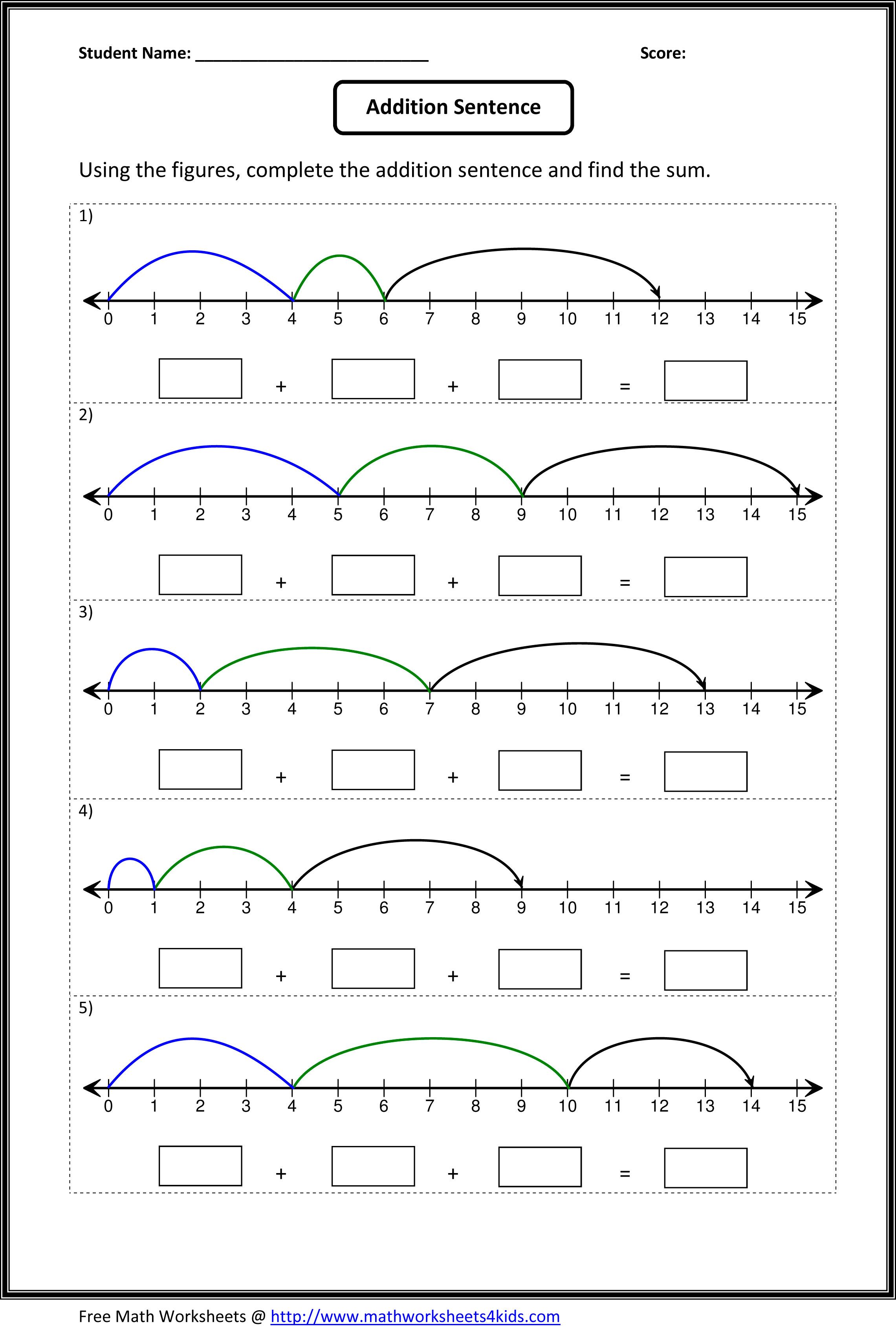 2281x3388 Number Line Worksheets - Drawing A Number Line