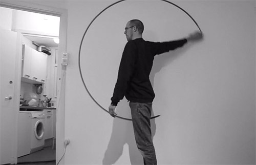 500x322 video feature interview with artist erosie booooooom! create - Drawing A Perfect Circle
