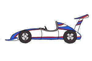 300x200 How To Draw A Race Car - Drawing A Race Car