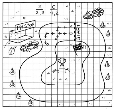 400x382 Car Race Game Howstuffworks - Drawing A Race Car