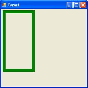 300x300 Drawing Graphics In Visual Basic - Drawing A Rectangle