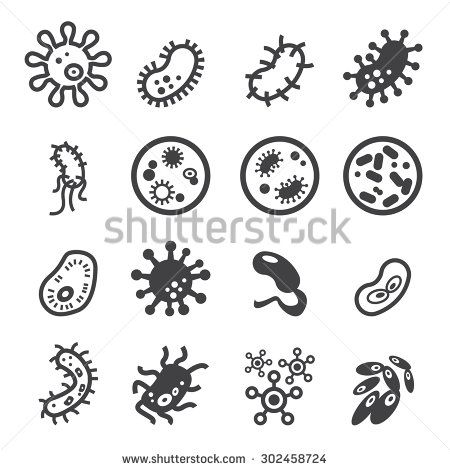 450x470 cute bacteria drawing - Drawing A Search