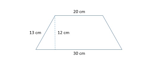 562x250 How To Find The Length Of The Diagonal Of A Trapezoid - Drawing A Trapezium