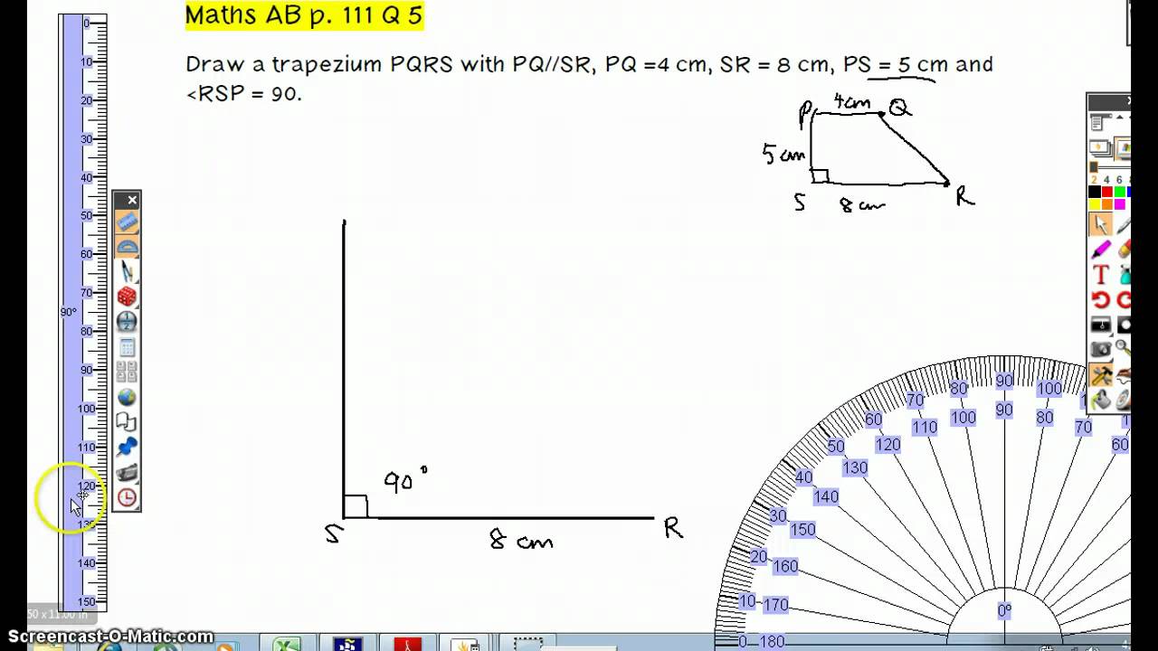 Drawing A Trapezium at PaintingValley.com | Explore collection of ...