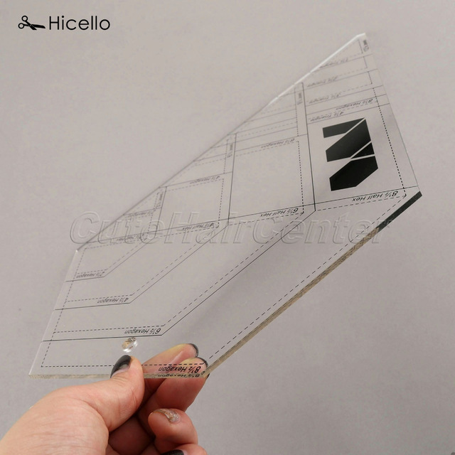 640x640 hicello ruler diy tailor tools transparent sewing accessories - Drawing A Trapezoid