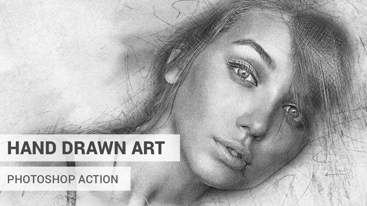hand drawn photoshop action free download