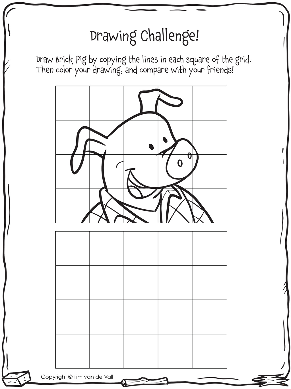 1023x1364 Three Little Pigs Drawing Activities The Three Little Pigs Story - Drawing Activities
