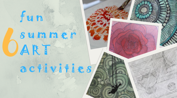 600x333 Fun Summer Art Activities To Try For Yourself Or With Your Kids - Drawing Activities For Kids