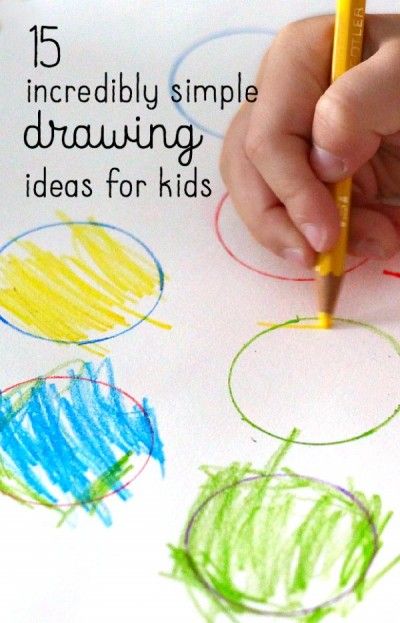 400x623 incredibly easy drawing ideas for kids kid blogger network - Drawing Activities For Preschoolers
