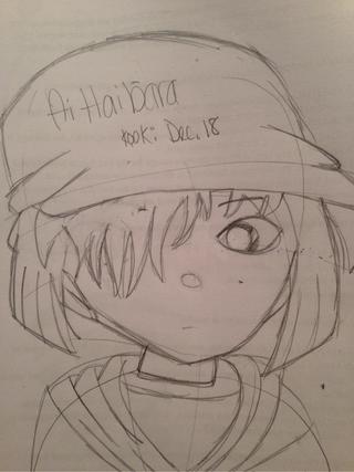 320x427 First Time Drawing Haibara Couldnt Draw The Other Eye - Drawing Ai