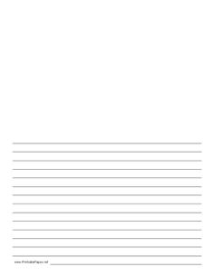 236x305 write and draw! lined paper with space for story illustrations - Drawing And Write Template