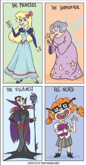 292x561 Drawing An End To Cliched Female Cartoon Characters - Drawing Animation Online