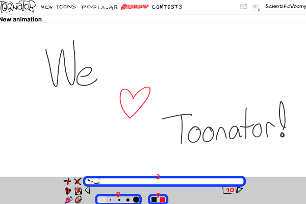 600x400 Editor - Drawing Animation Online