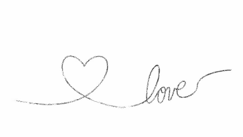 852x480 Self Drawing Animation Of Continuous Stock Footage Video - Drawing Animation Video